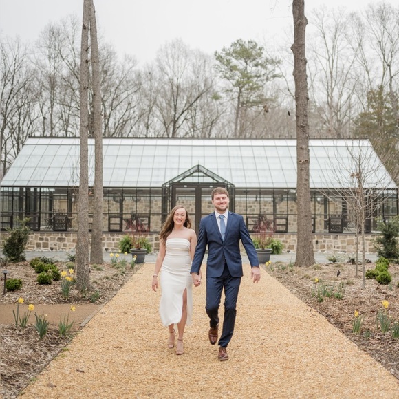 Lulus Fabulous Phenomenon White Strapless Bow Midi Dress Size Small - Picture 9 of 9